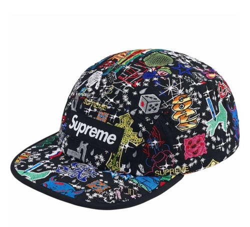 Casquette camp brodée - casquette, de