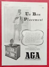 Cuisinière AGA Un bon placement  1938