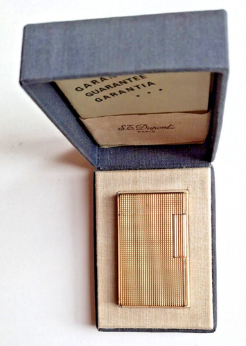 Briquet dupont plaqué 20 - plaqué, or