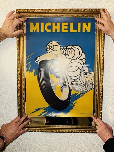 Michelin affiche publicitaire - michelin,