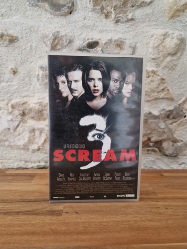 Cassette vhs scream wes - cassette,