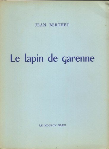 Lapin garenne jean - garenne,