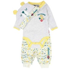 Ensemble bébé garçon Lee Cooper. Couleur gris. Cadeau pour bébé de 1 à 24 mois.