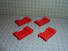 4 x LEGO Red Car Mudguard ref