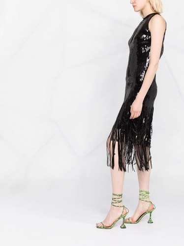 Zara robe longue - zara, noire