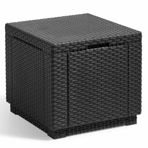 Pouf rangement cube couleur - cube,