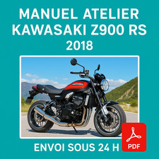 Manuel Atelier Kawasaki Z900 RS 2018 Revue Technique Moto RMT CD PDF