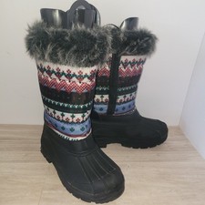 Jands snow boots Blue, Pink