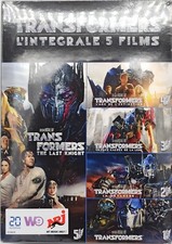 COFFRET 5 DVD TRANSFORMERS L' INTEGRALE DES 5 FILMS neuf sous blister