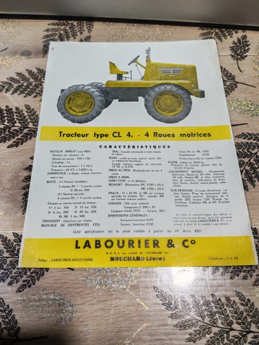 Rare brochure prospectus - brochure,