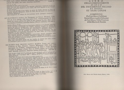 Livres italiens et xvi - et, xvi°