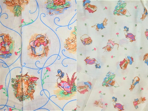 Vintage beatrix potter cotton - vintage,