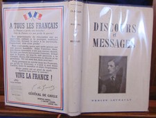Gaulle Discours et message...