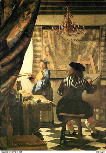 Carte postale art peinture - carte,