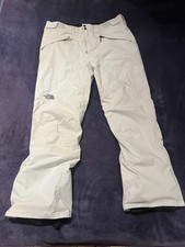 Pantalon de snow snowboard ski neige blanc the north face taille l adulte