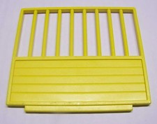 PLAYMOBIL (T2102) CENTRE EQUESTRE - Grille Jaune Séparation Box Ranch 3436 3775