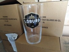 6 verres bière Loburg 50cl no Grimbergen affligem