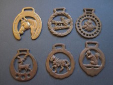 6 ornements bride cheval