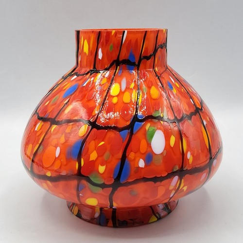 Vase pansu verre - verre, soufflé
