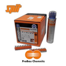 500 pièces clous spéciaux SPIT HC6-22 + gaz pour clous Pulsa 800 P / 40P + 22 mm