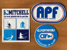 3 autocollants anciens