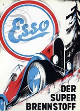 REPRO AFFICHE ESSO  DER SUPER