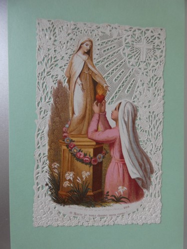 Image pieuse canivet dentelle - image,