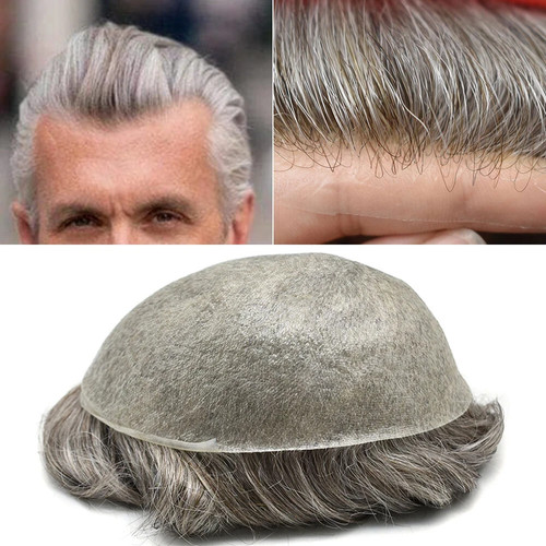 Mens toupee human - mens, hair