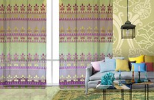 Rideau Fiaba ethnique-oriental