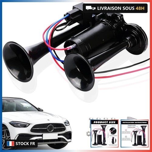 Klaxon pneumatique 12v - klaxon,