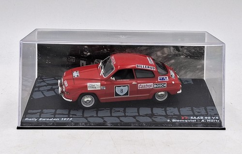 Voiture rallye saab 96 - rallye, 1/43