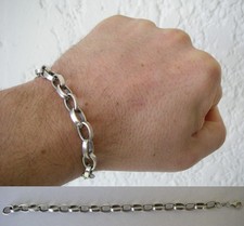 18.7CM / GROS BRACELET MAILLES