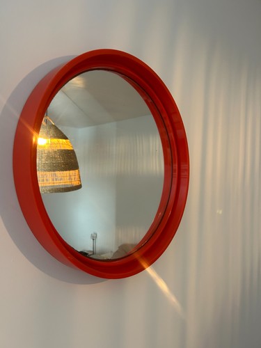 Miroir rond vintage - , en