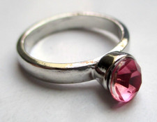 bague couleur argent taille 53