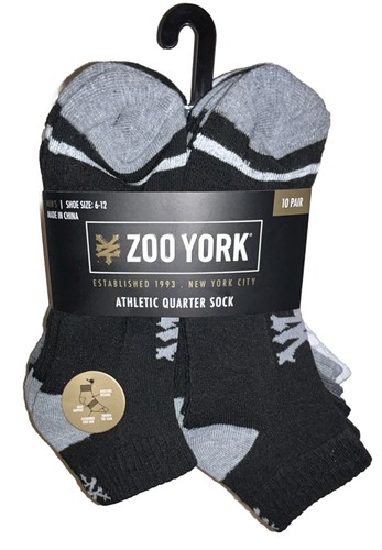 Zoo york quarter socks - york,