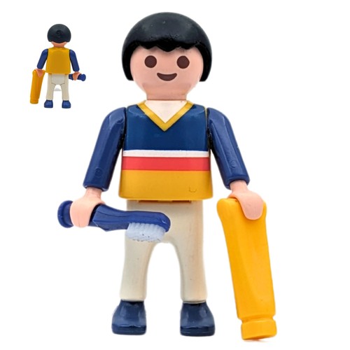 Figurine enfant bleu jaune - enfant, bleu/jaune