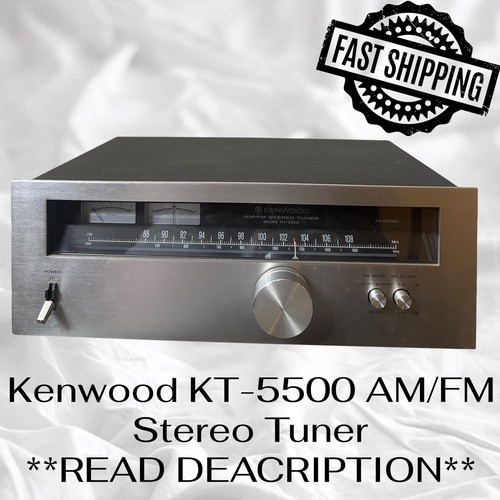 Kenwood 5500 fm stereo - kenwood, am/fm