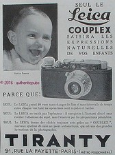 PUBLICITE LEICA COUPLEX