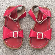 Red Saltwater Surfer Sandals - Size 8C