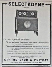 PUBLICITÉ DE PRESSE 1926