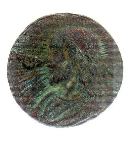 Christ bronze épaisseur - christ.35, mm.bronze.épaisseur