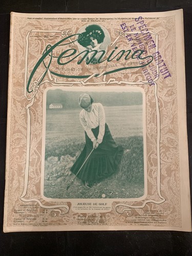 Revue femina 1903 le - revue,