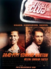 FIGHT CLUB Affiche Cinéma