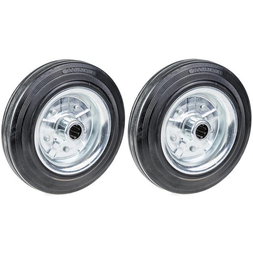 200mm caoutchouc solide - roue,