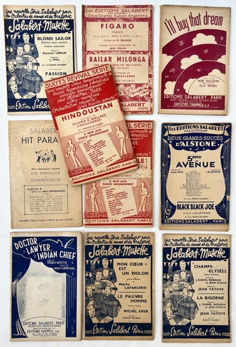 Livres partitions 1940 - livres,