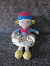 B8 Doudou Poupée COROLLE Lili Croisière Motifs Bateaux