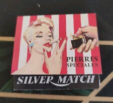 SILVER MATCH PIERRES A BRIQUET