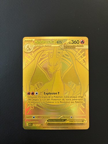 Carte pokémon méga - pokémon, méga-dracaufeu