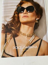 Publicité Vintage Advertising LUNETTES & Bijou DOLCE & GABBANA (2025) - 1 page