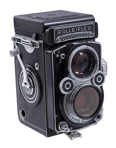 Rolleiflex f xenotar - rolleiflex,